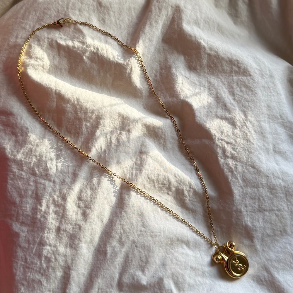 Yves Saint Laurent Luxurious Gold Necklace - Picture 11 of 15